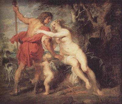Peter Paul Rubens Venus and Adonis (mk01) oil painting picture
